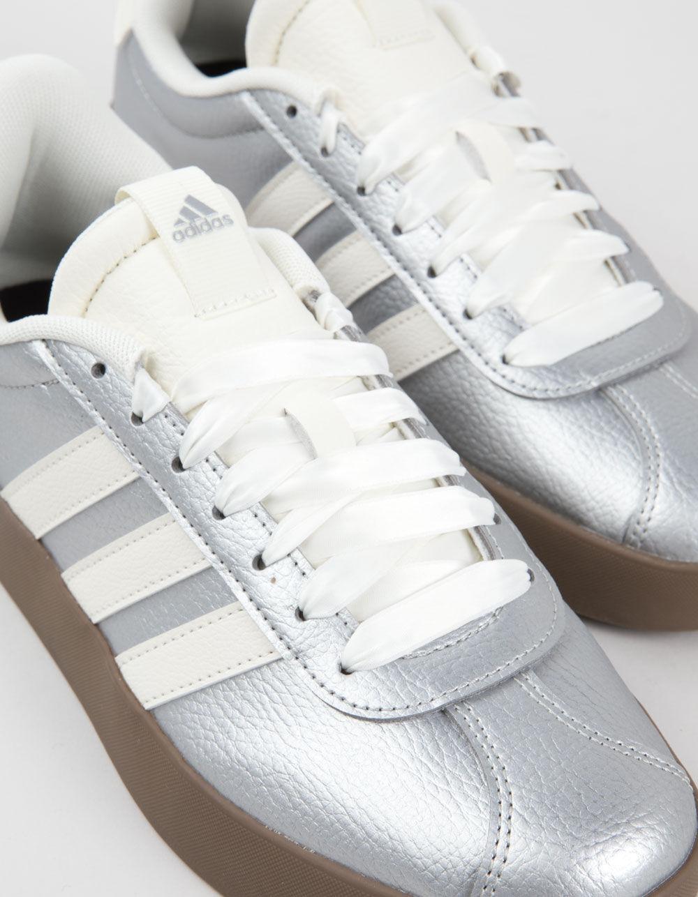 ADIDAS VL Court 3.0 Womens Shoes - SILVER Product Image