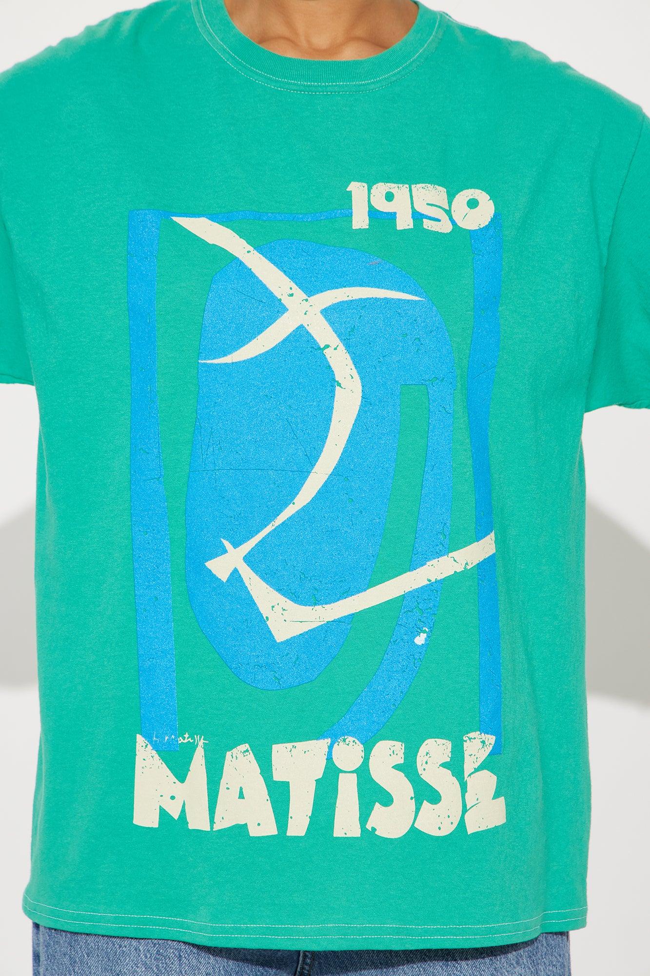 Matisse Art Tee - Teal Product Image