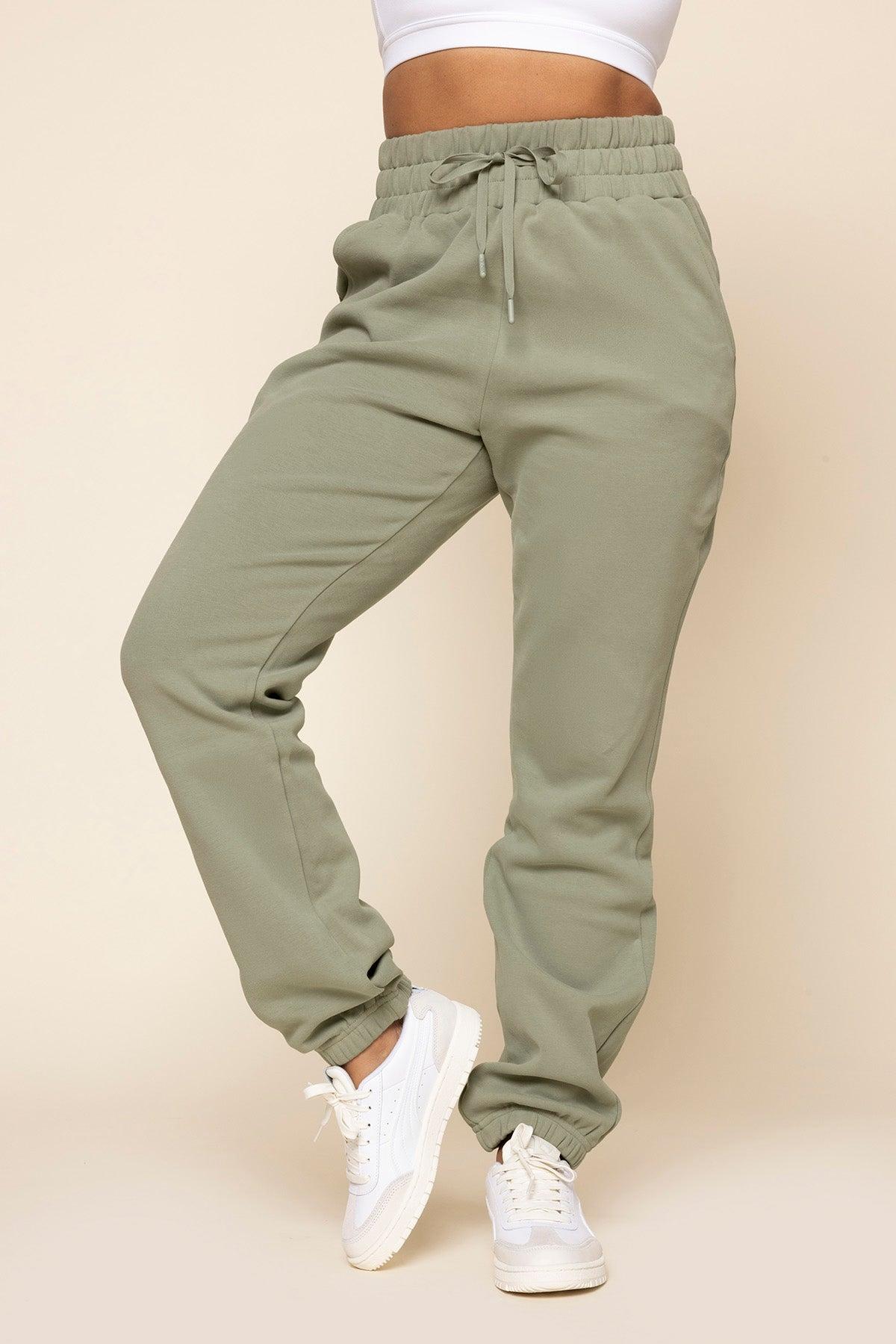 Ooey Gooey Sweatpant - Light Sage Product Image