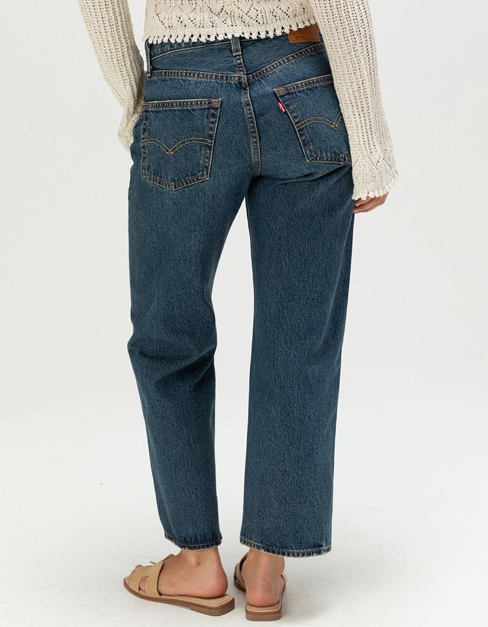 LEVI'S Premium 501 '90s Ankle Womens Jeans - Vanity Agenda - MED BLAST Product Image