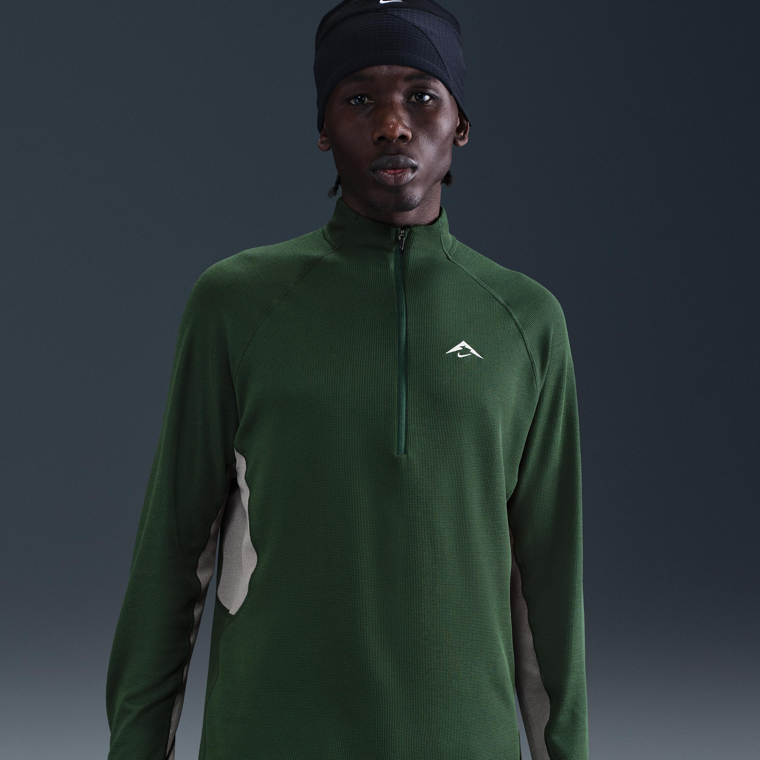 Nike Mens Trail Dri-FIT 1/2-Zip Mid Layer Top | FV9994-323 Product Image