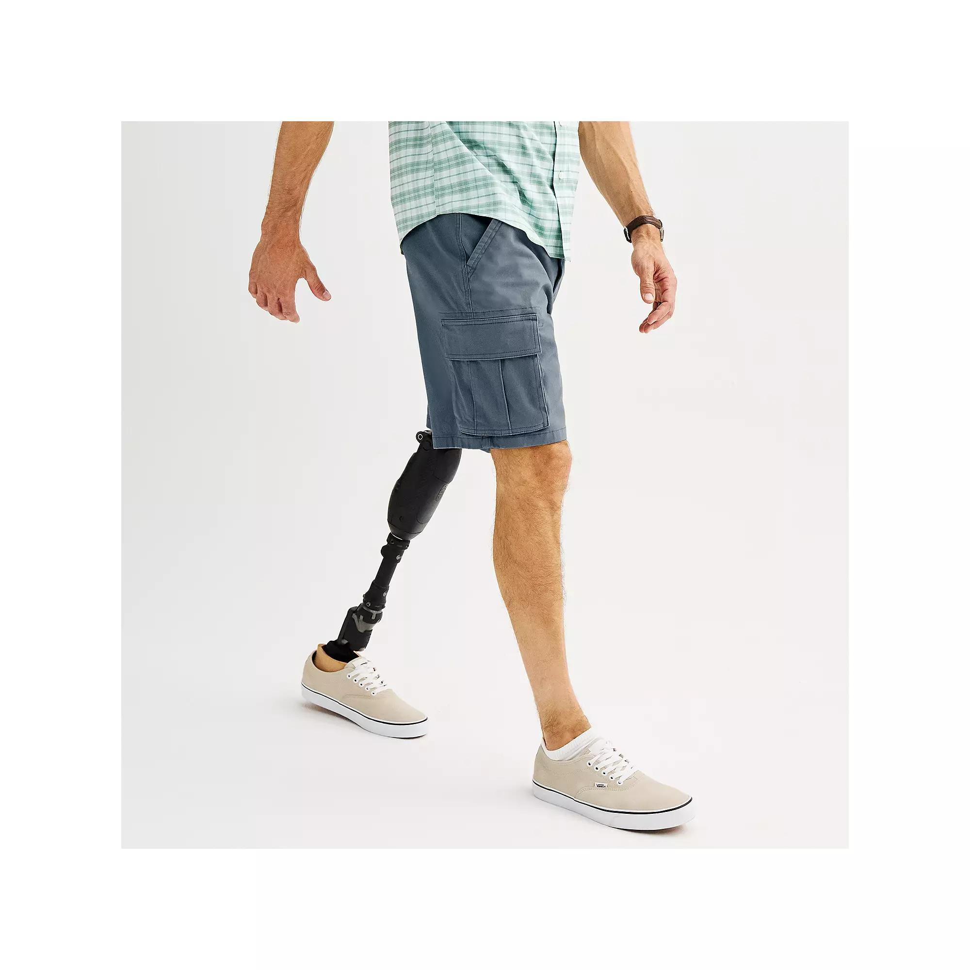 Mens Sonoma Goods For Life 10 Adaptive Flexwear Cargo Shorts Product Image