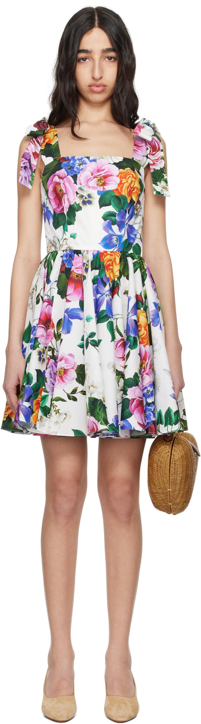 floral-print mini dress Product Image