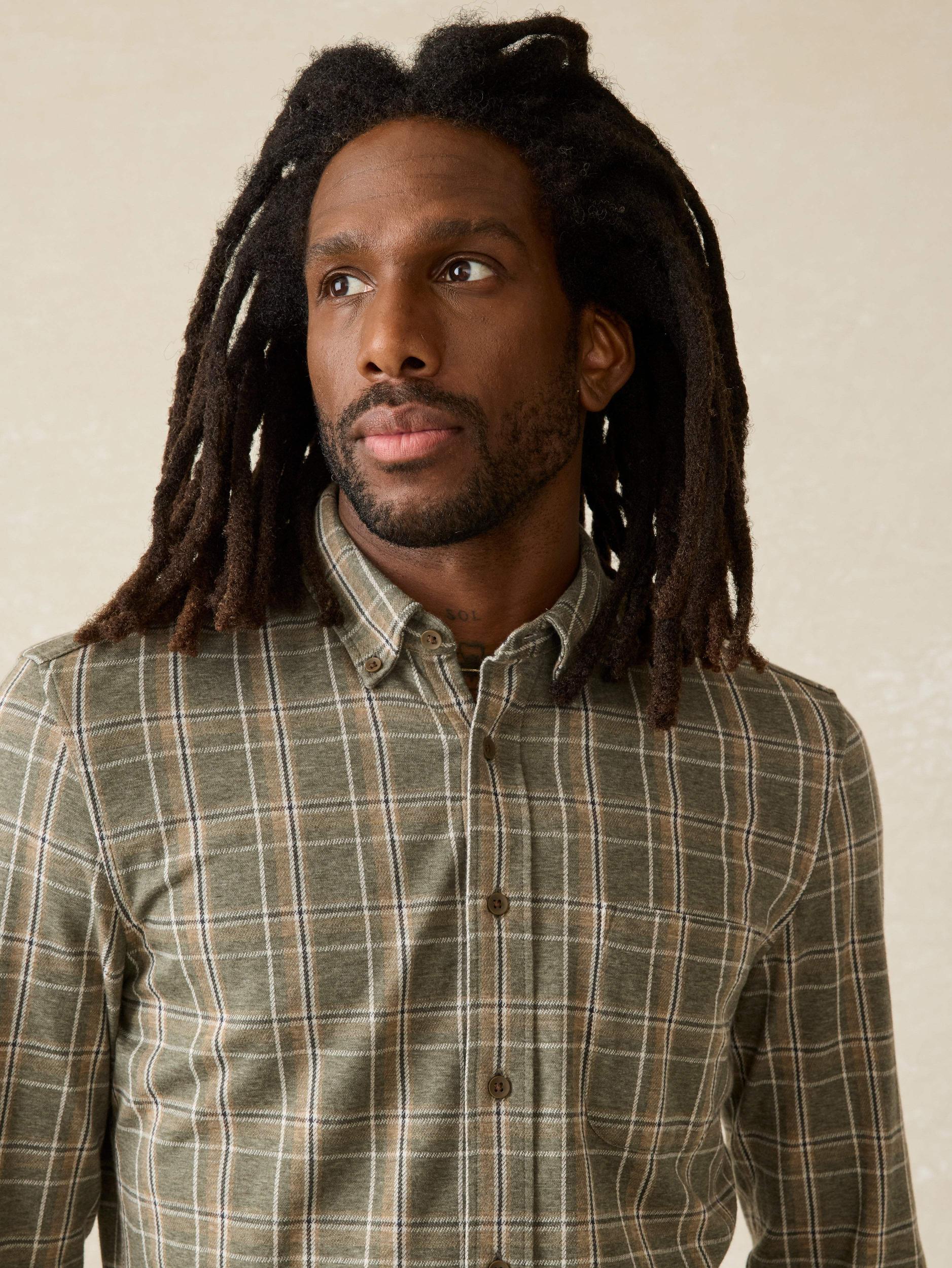Coastline Knit Shirt - Pleasant Hill Plaid Male Product Image
