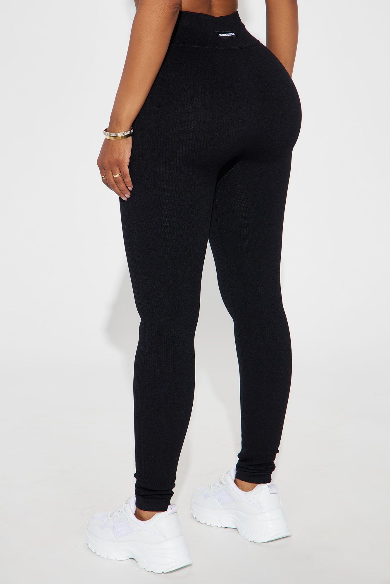 Namaste Seamless Active Leggings - Black Product Image