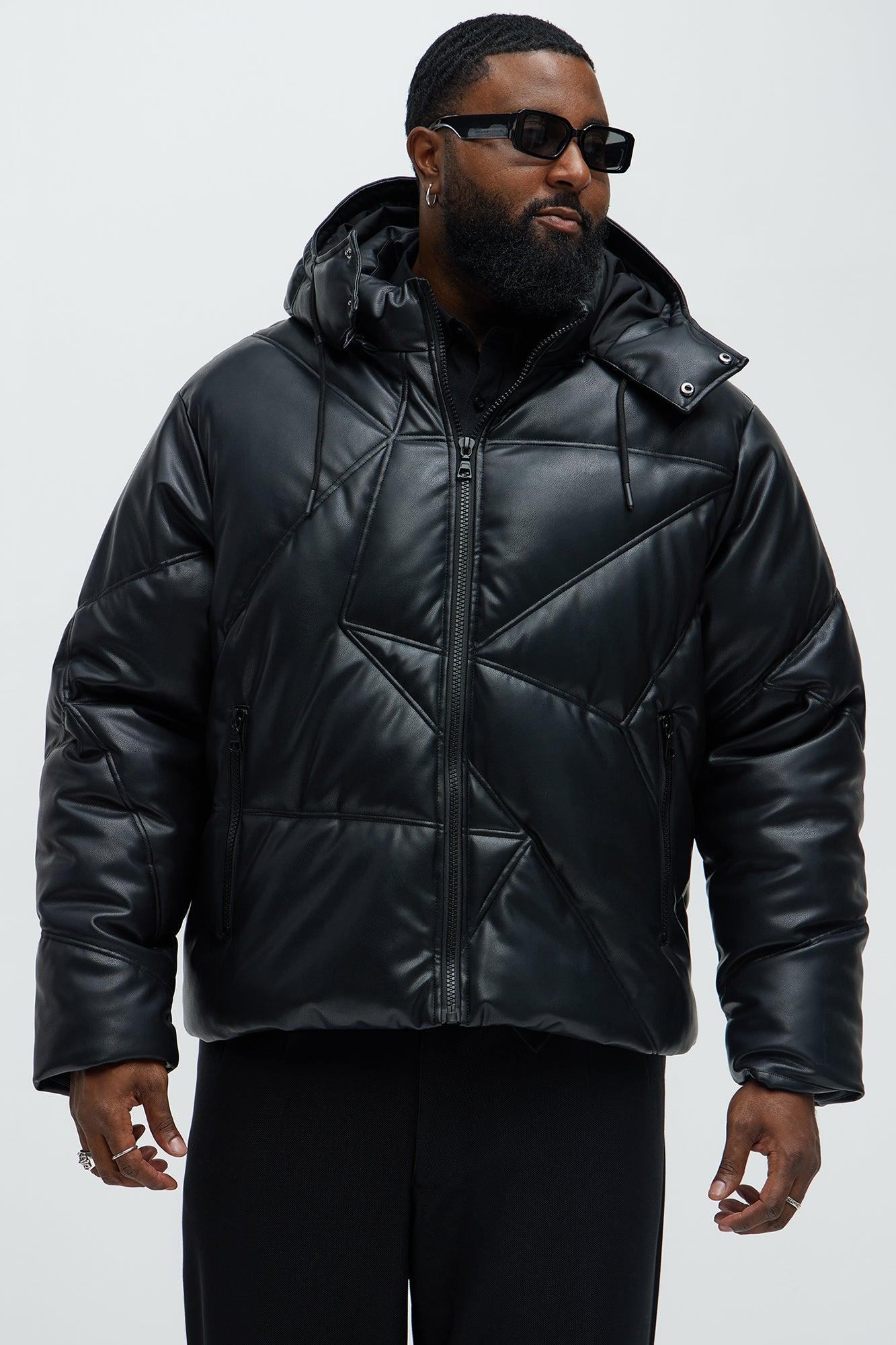 Looking For Me Padded Hood Puffer - Black Product Image
