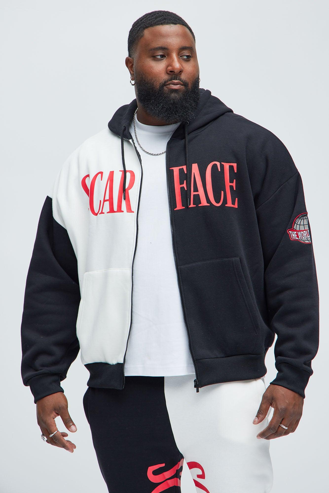 Scarface Say Hello Hoodie - White/Black Product Image