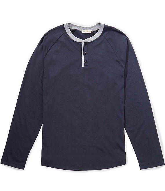 Barefoot Dreams Malibu Collection® Triblend Henley Pullover Shirt Product Image