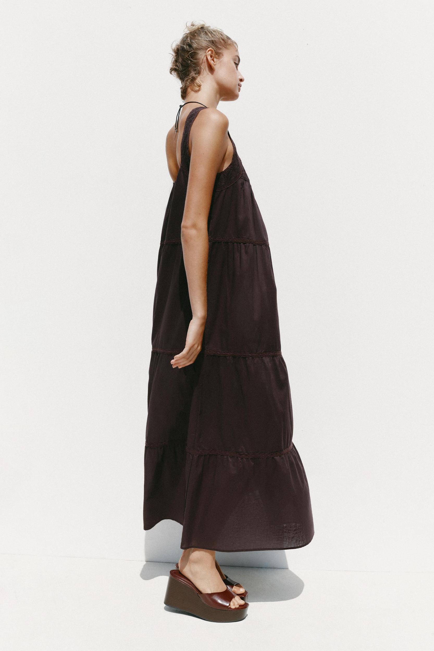 LACE EMBROIDERY DRESS Product Image