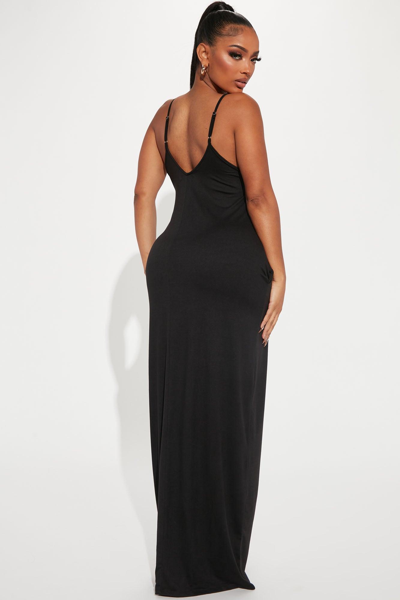 Simple Saturday Maxi Dress - Black Product Image