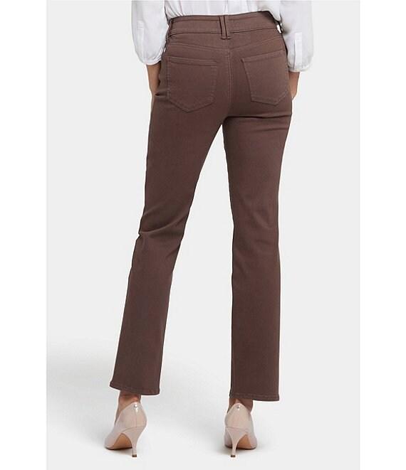 NYDJ Marilyn Straight Leg High-Rise Utility Pocket Jeans Product Image