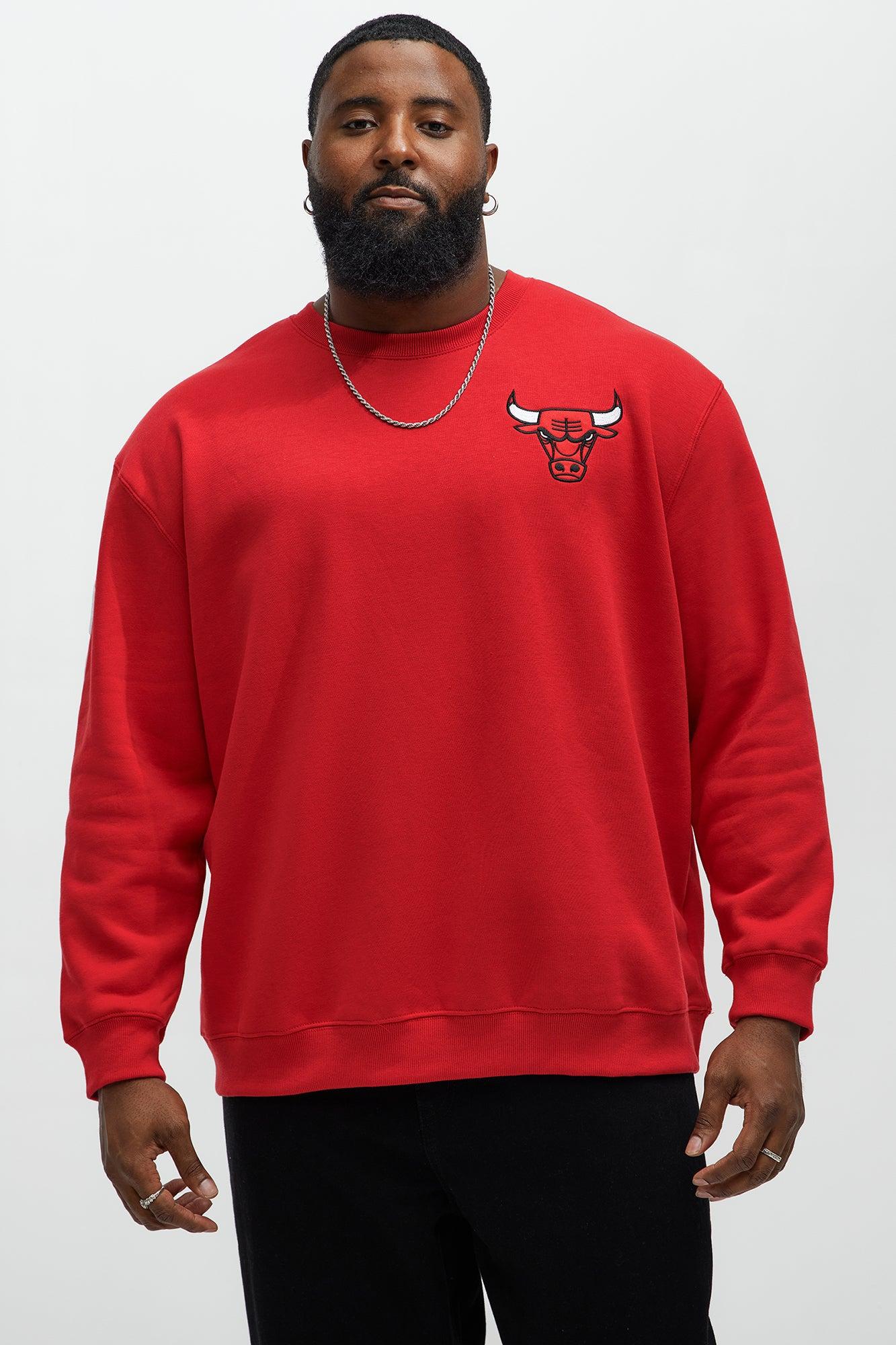 Bulls Loud Crewneck Sweatshirt - Red Product Image