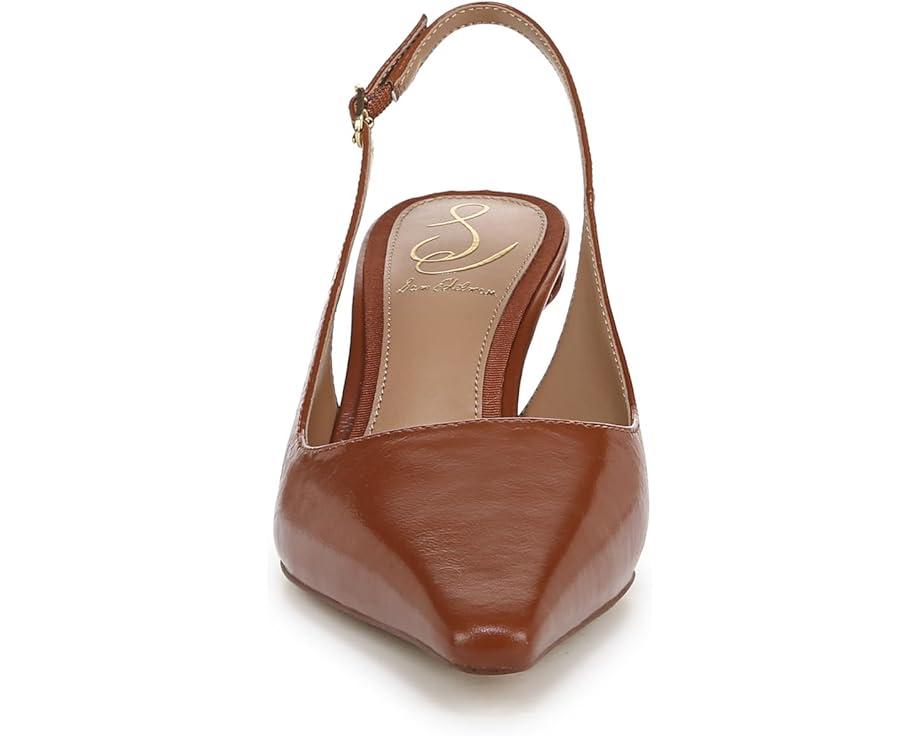 Khloe Pointed Toe Slingback Kitten Heel Product Image