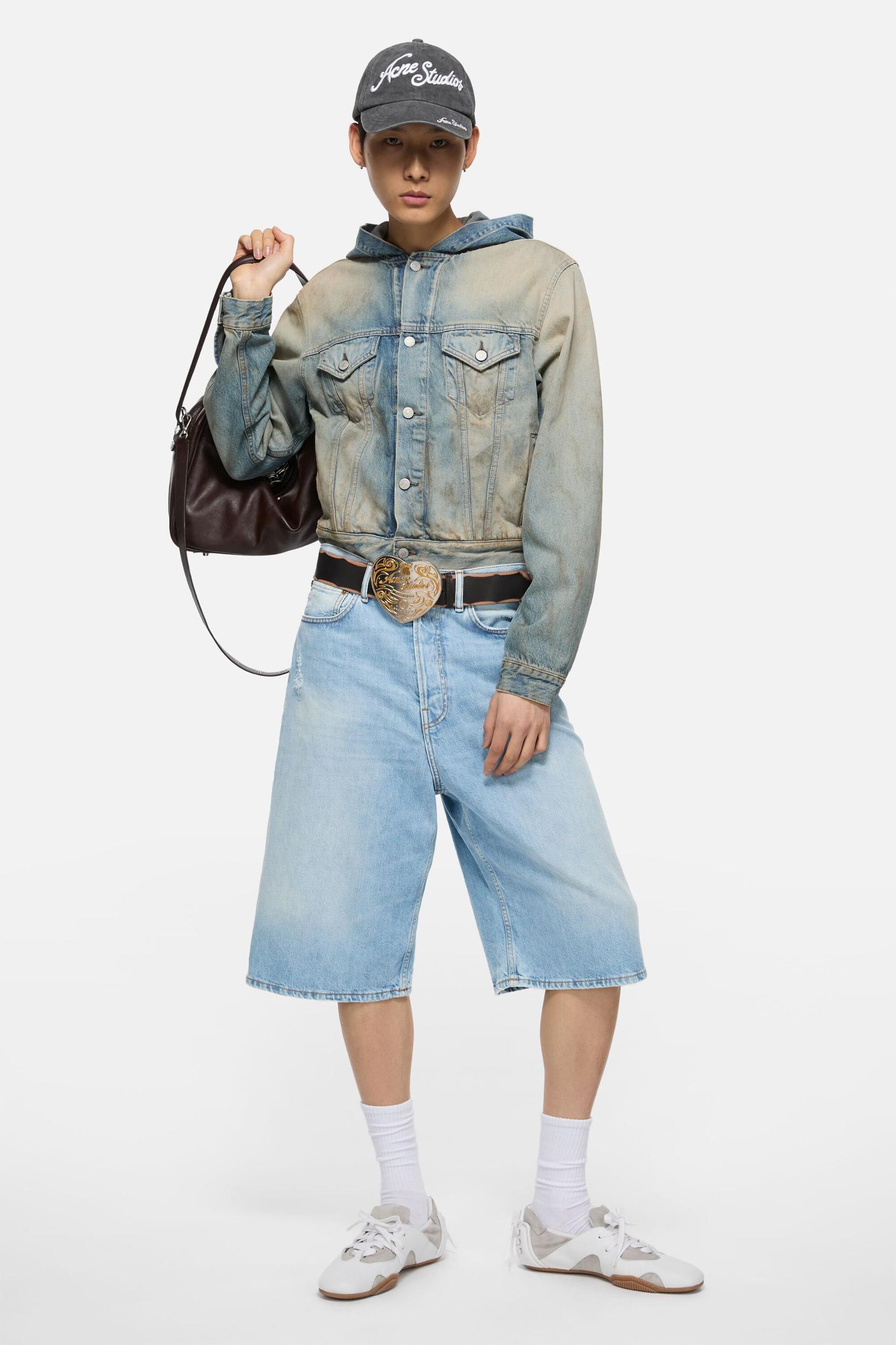 Denim shorts - Loose fit Product Image