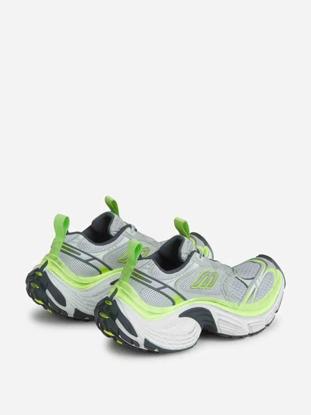 BALENCIAGA Multicolor Mesh And Rubber 6xl Sneakers In Multicolour Product Image