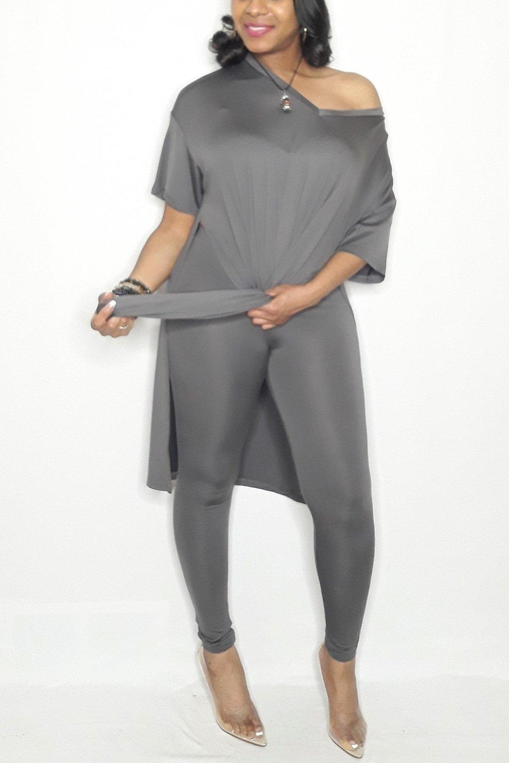 Batwing Legging Set Char Product Image