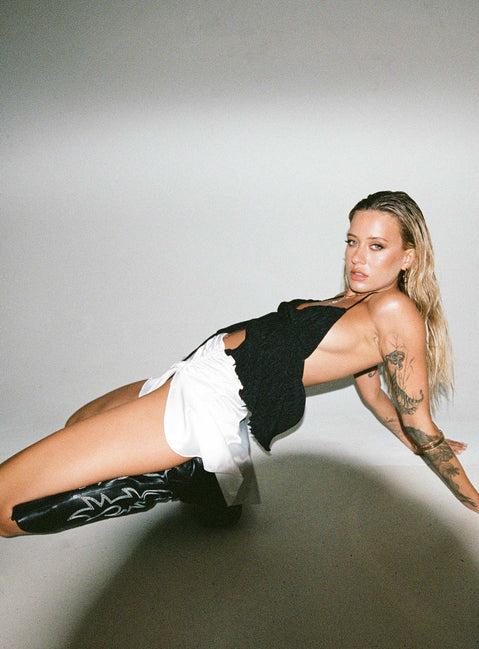 Chantria Top Black Lower Impact Product Image