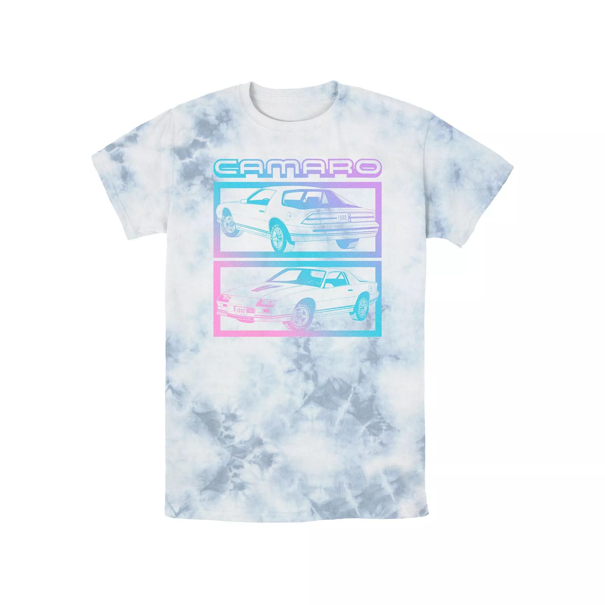 Men's Chevrolet Camaro Gradient Colors Bombard Wash Graphic Tee,  Product Image