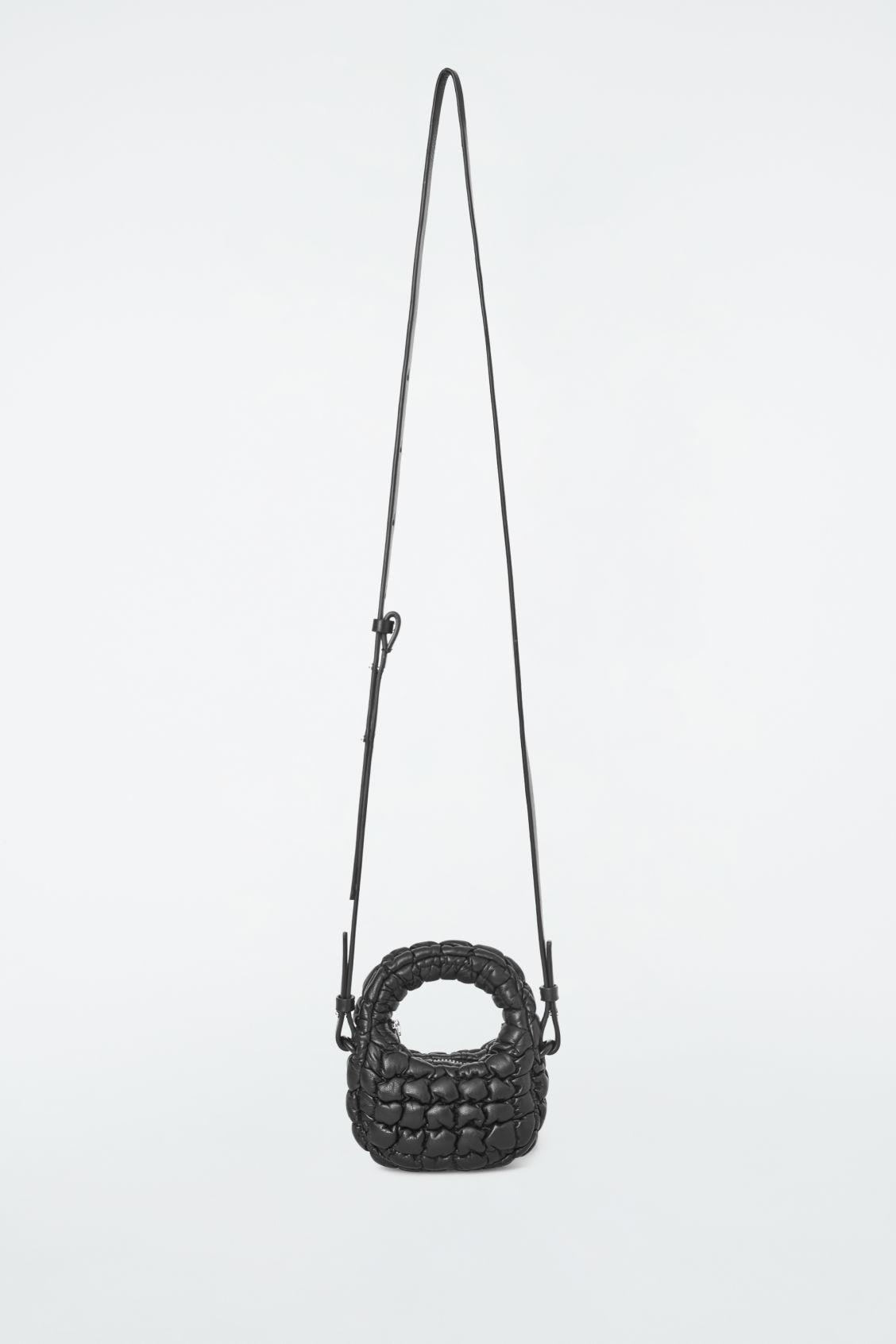 QUILTED NANO CROSSBODY BAG - LEATHER Product Image