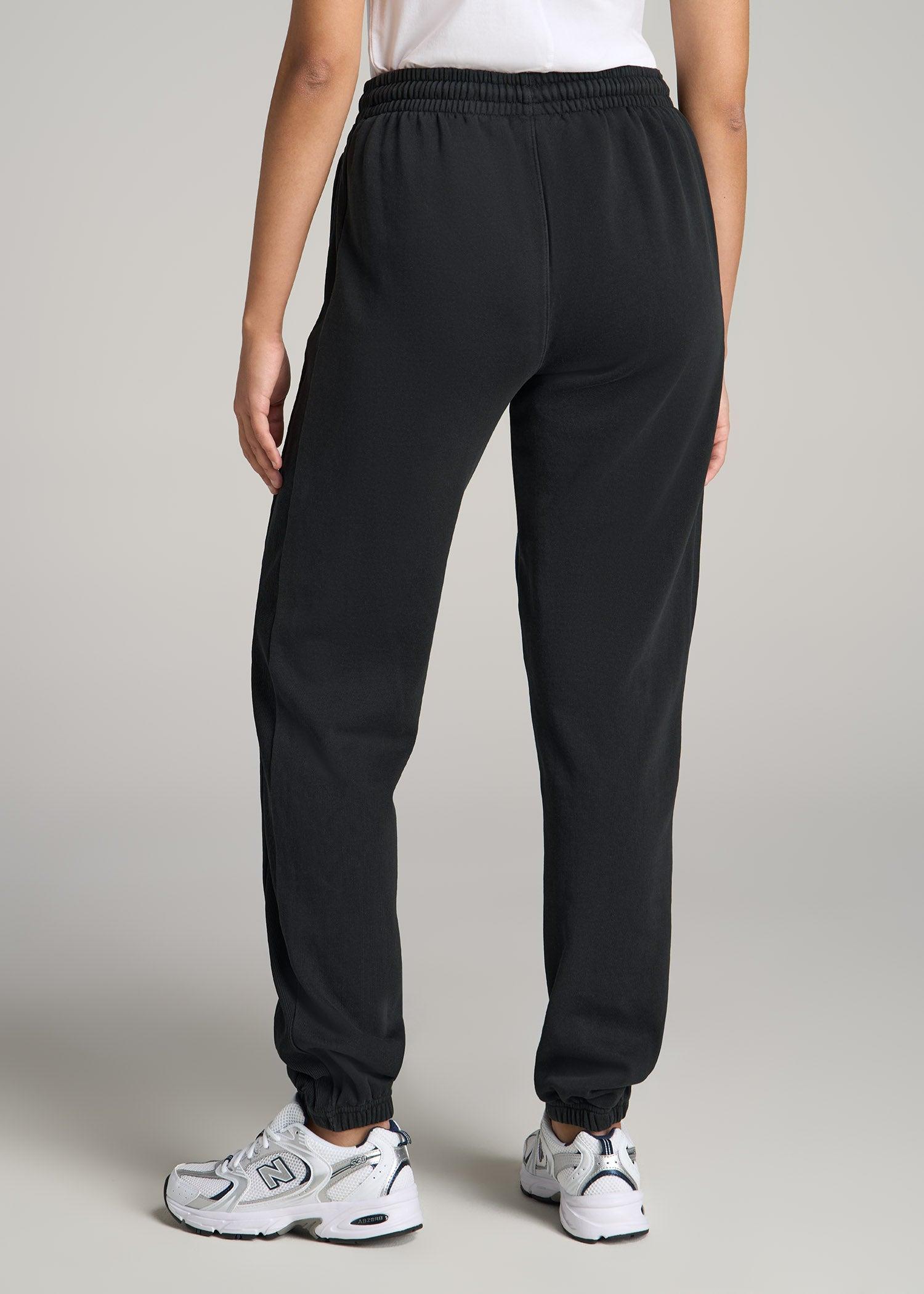 Wearever Fleece Regular Fit Sweatpants for Tall Women in Vintage Black Female Product Image