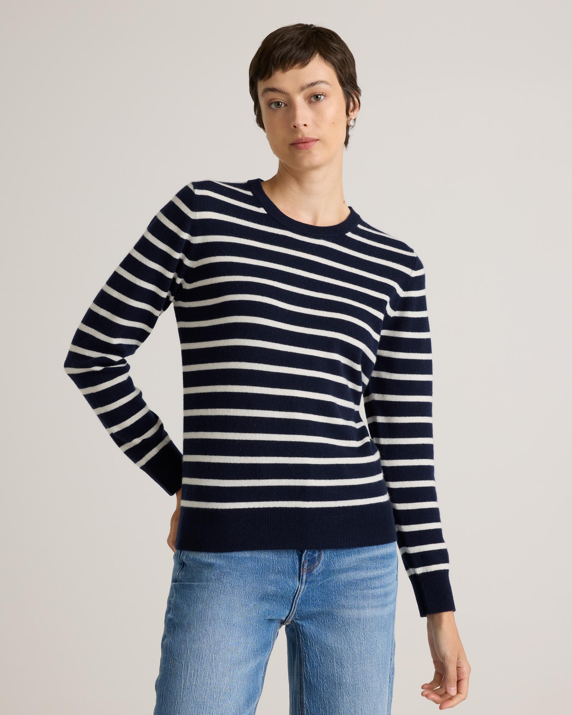 Quince | Women's Mongolian Cashmere Crewneck Sweater Product Image