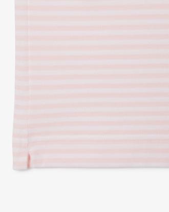 Men's Classic Fit L.12.12 Striped Petit Piqué Polo Product Image