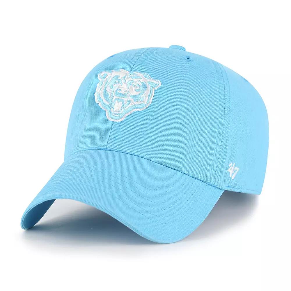 Women's '47 Blue Miami Dolphins Bright Side Clean Up Adjustable Hat Product Image