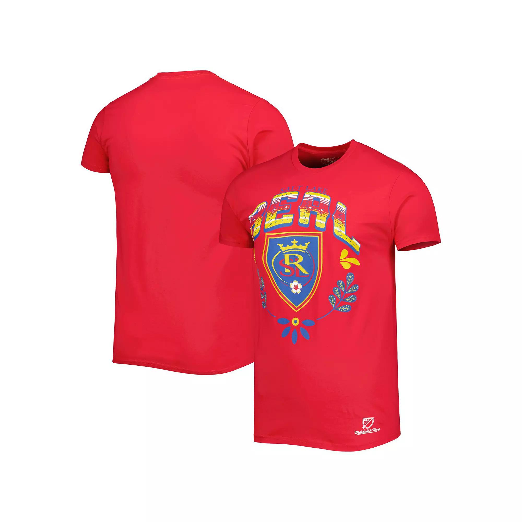 Men's Mitchell & Ness Red Real Salt Lake Serape T-Shirt, Size: XL, Slt Red Product Image