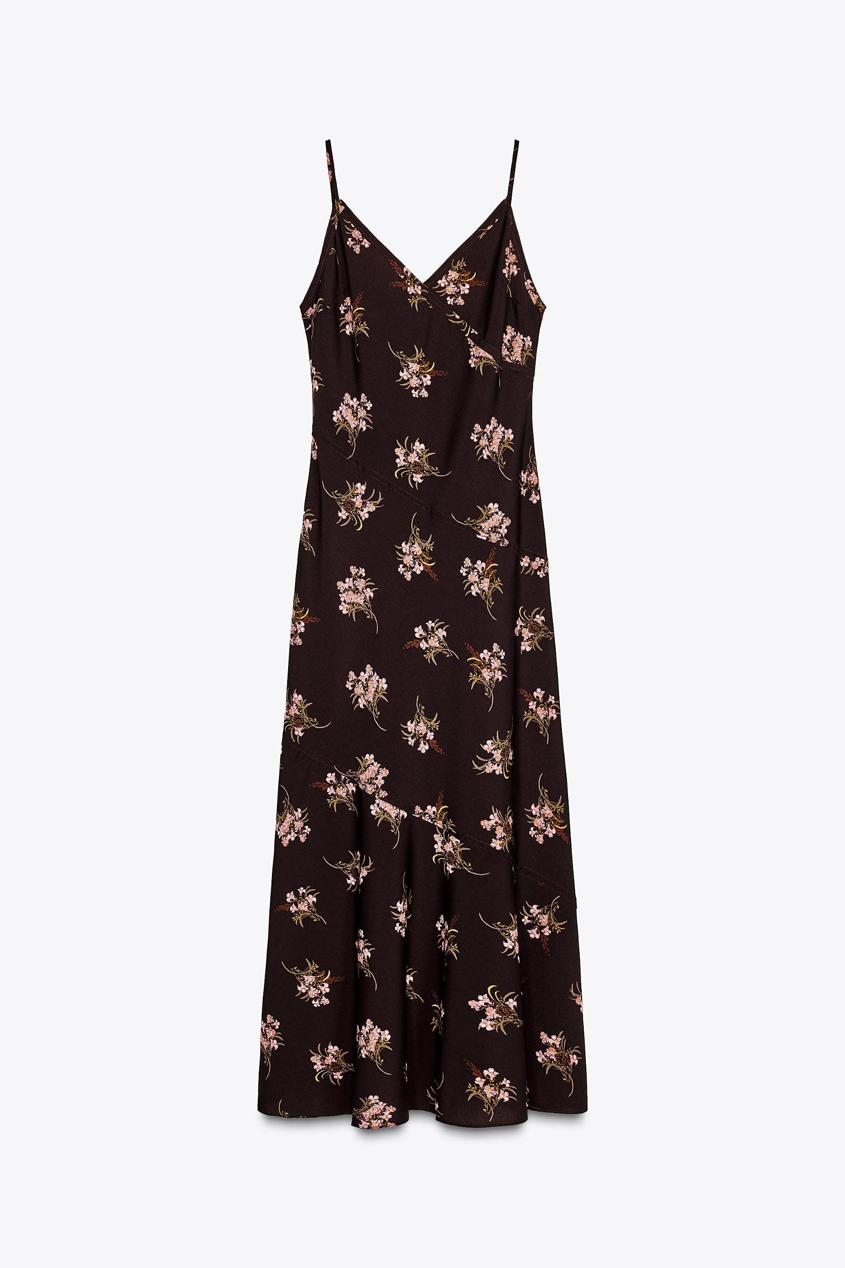 PRINTED MIDI DRESS Product Image