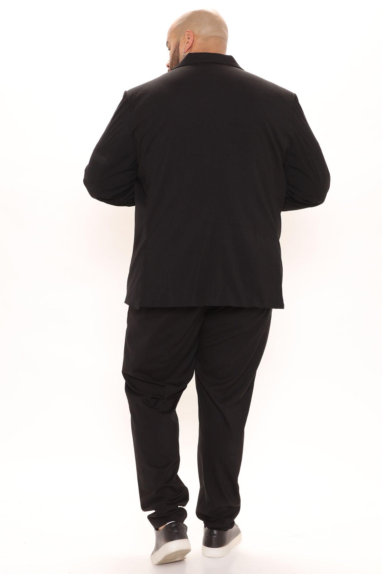 The Modern Stretch Slim Trouser - Black Product Image