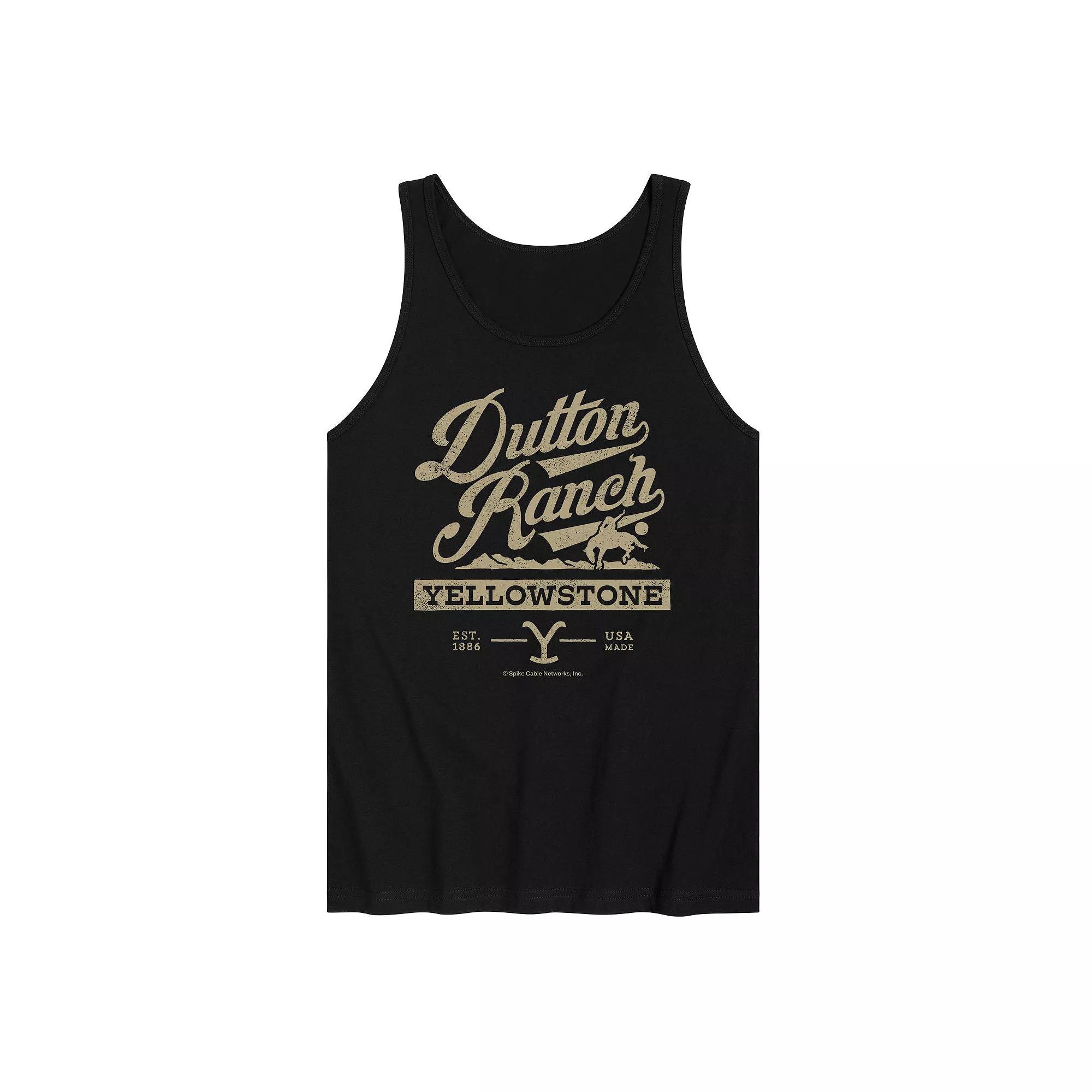 Men's Yellowstone Wild Angry Tank Top,  Product Image