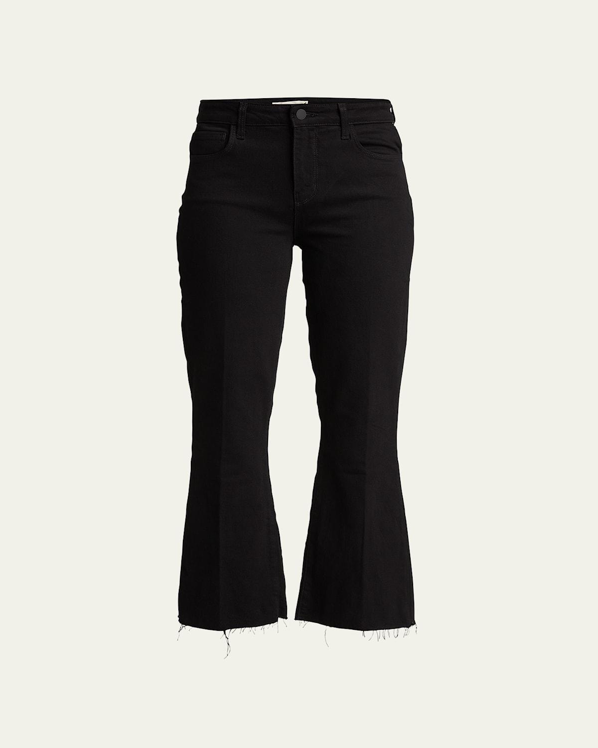 Womens Kendra High-Rise Flared Leg Jeans Product Image