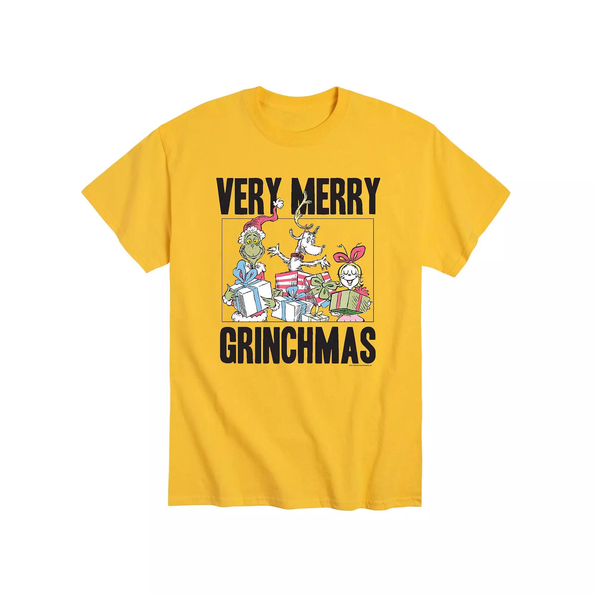 Men's Dr. Seuss The Grinch Grinchmas Tee,  Product Image