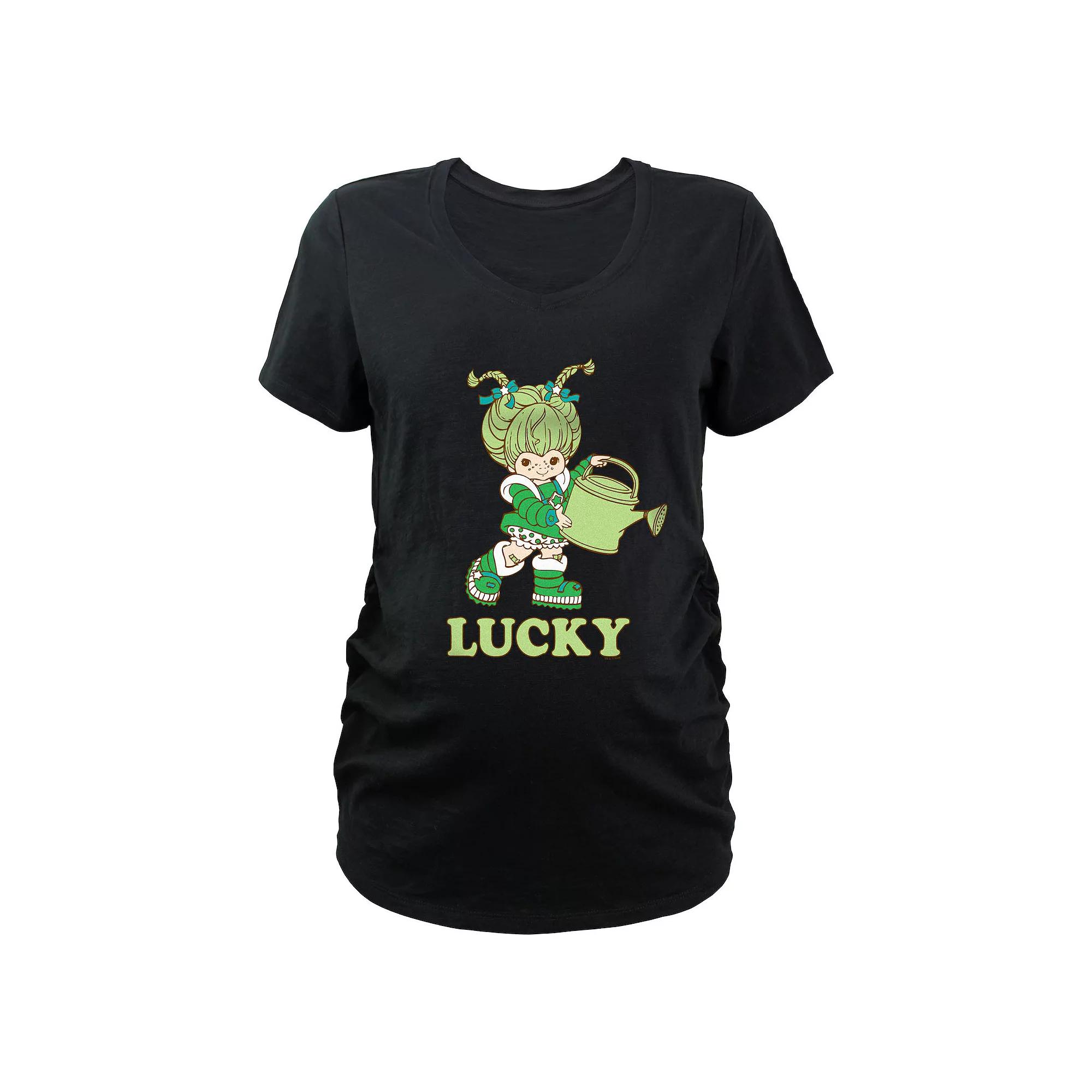 Maternity Rainbow Brite Patty O'Green Lucky Graphic Tee, Women's,  Product Image