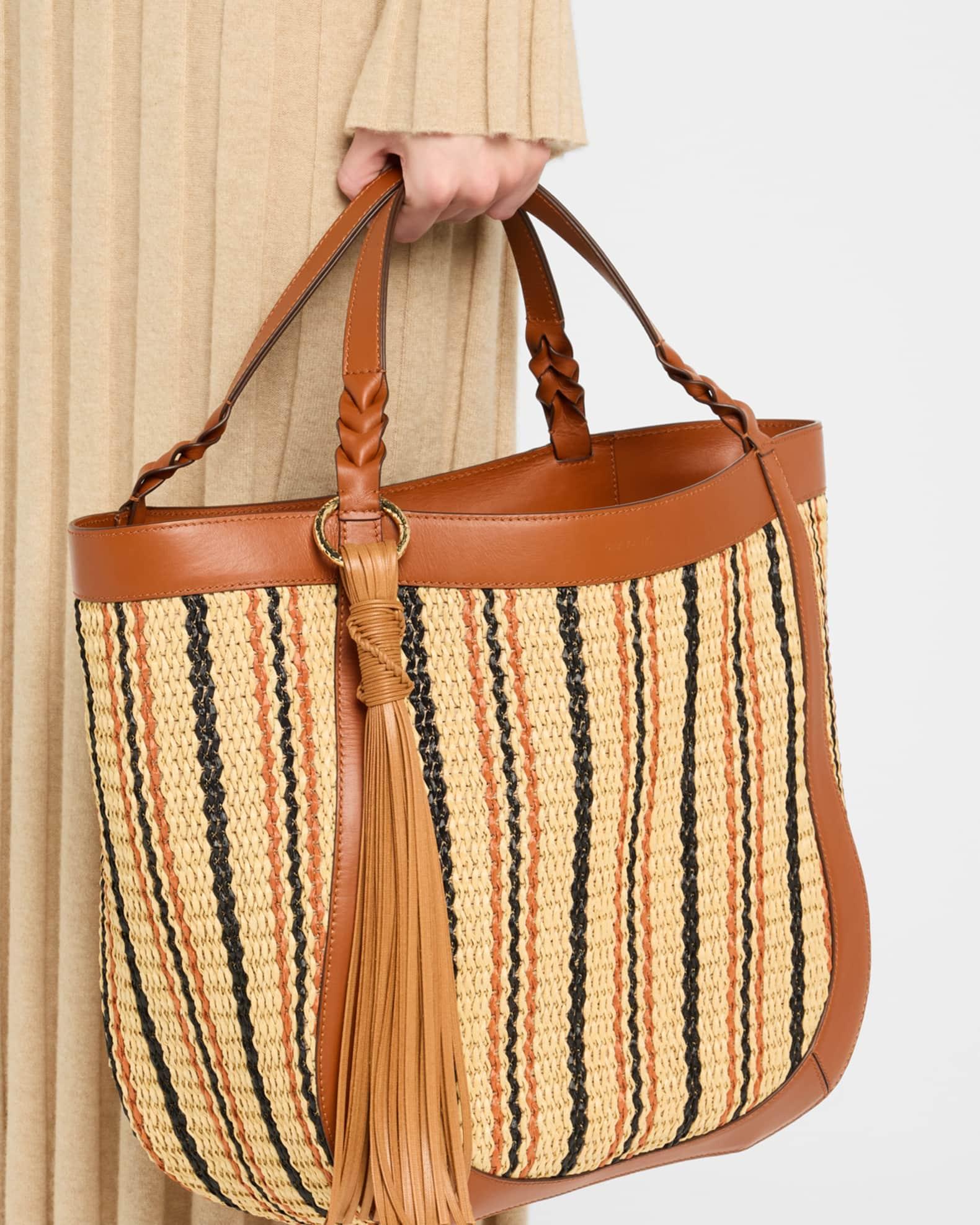 Albers Multicolor Woven Tote Bag Product Image