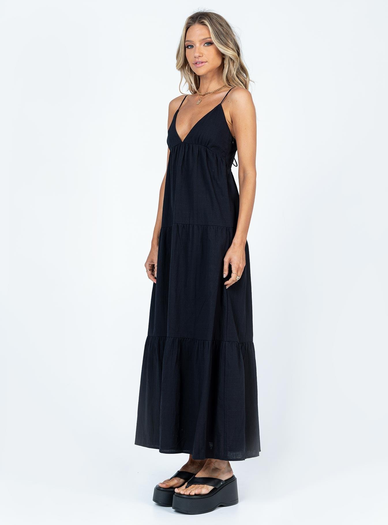 Chelsea Maxi Dress Black Product Image