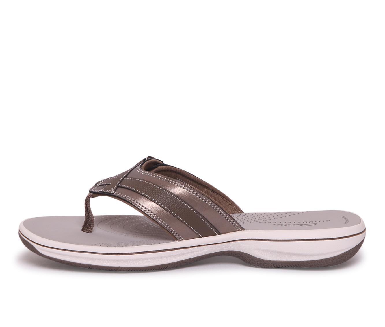 Women's Clarks Breeze Sea Flip-Flops Product Image
