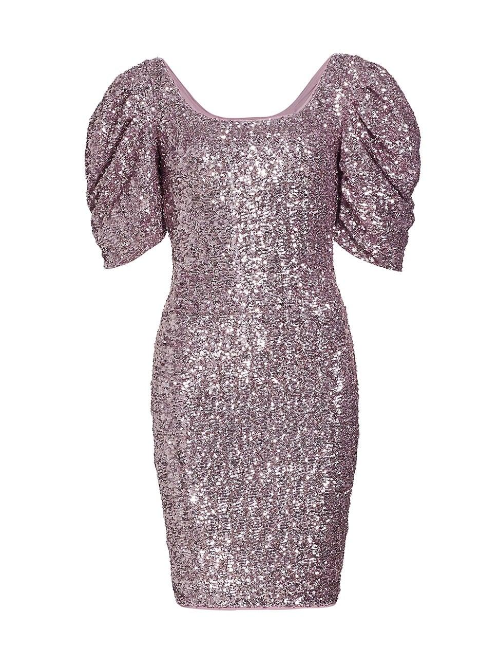 Womens Fujita Sequined Minidress Product Image