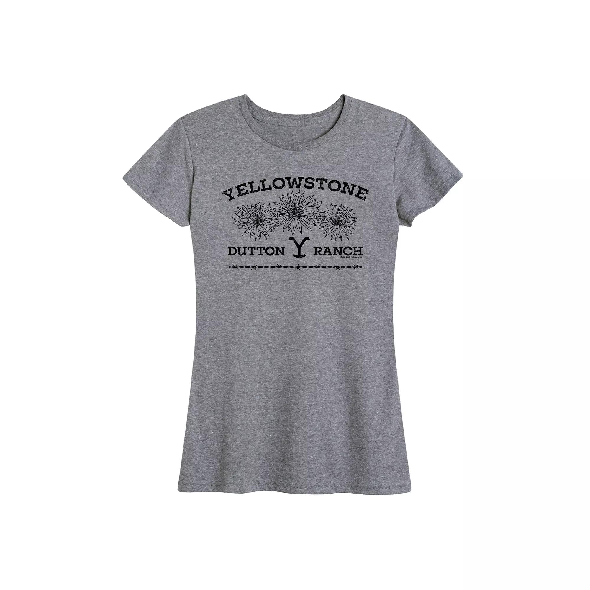 Women's Yellowstone Wildflowers Graphic Tee,  Product Image