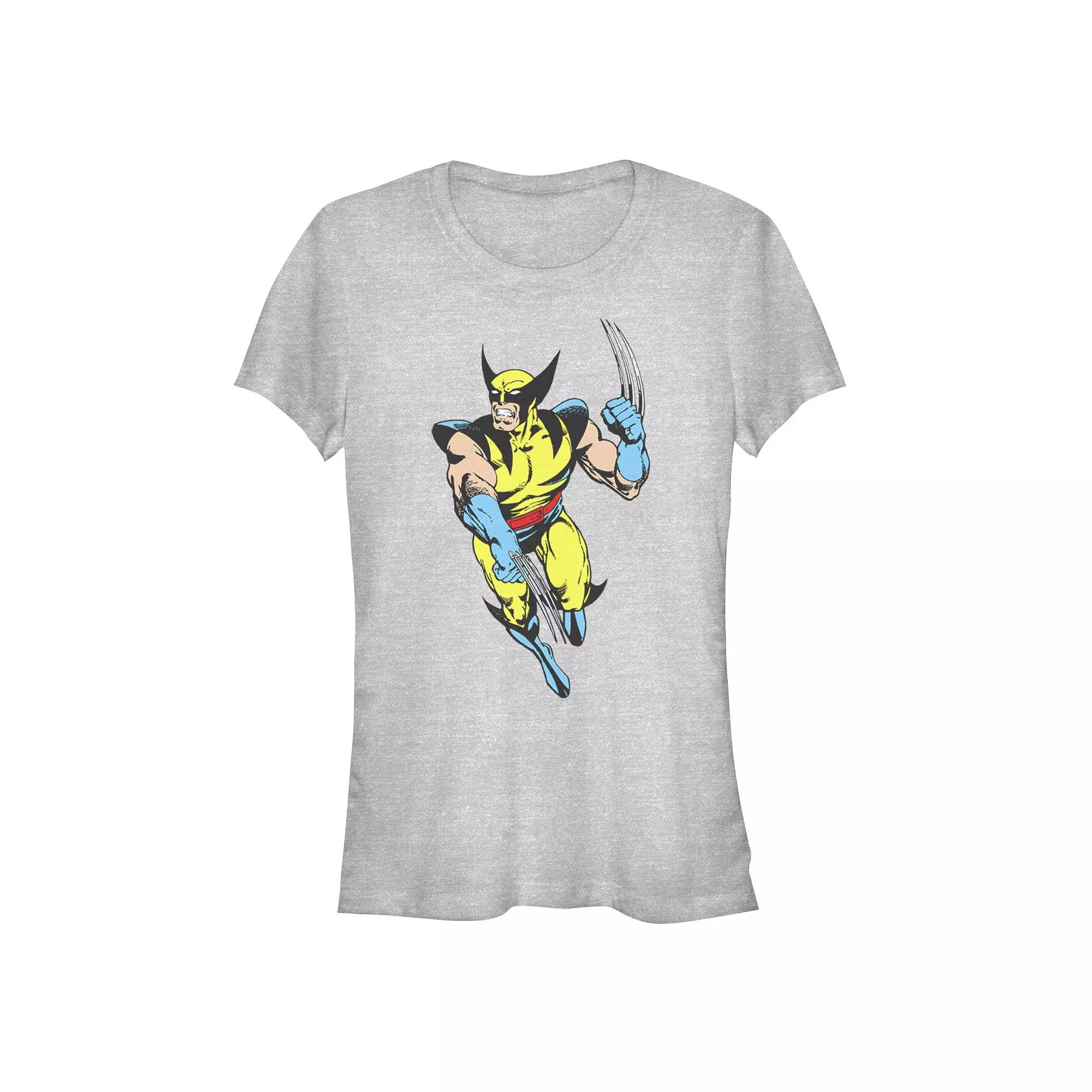 Juniors' X-Men Dark Wolverine Claw Marks Graphic Tee, Girl's,  Product Image