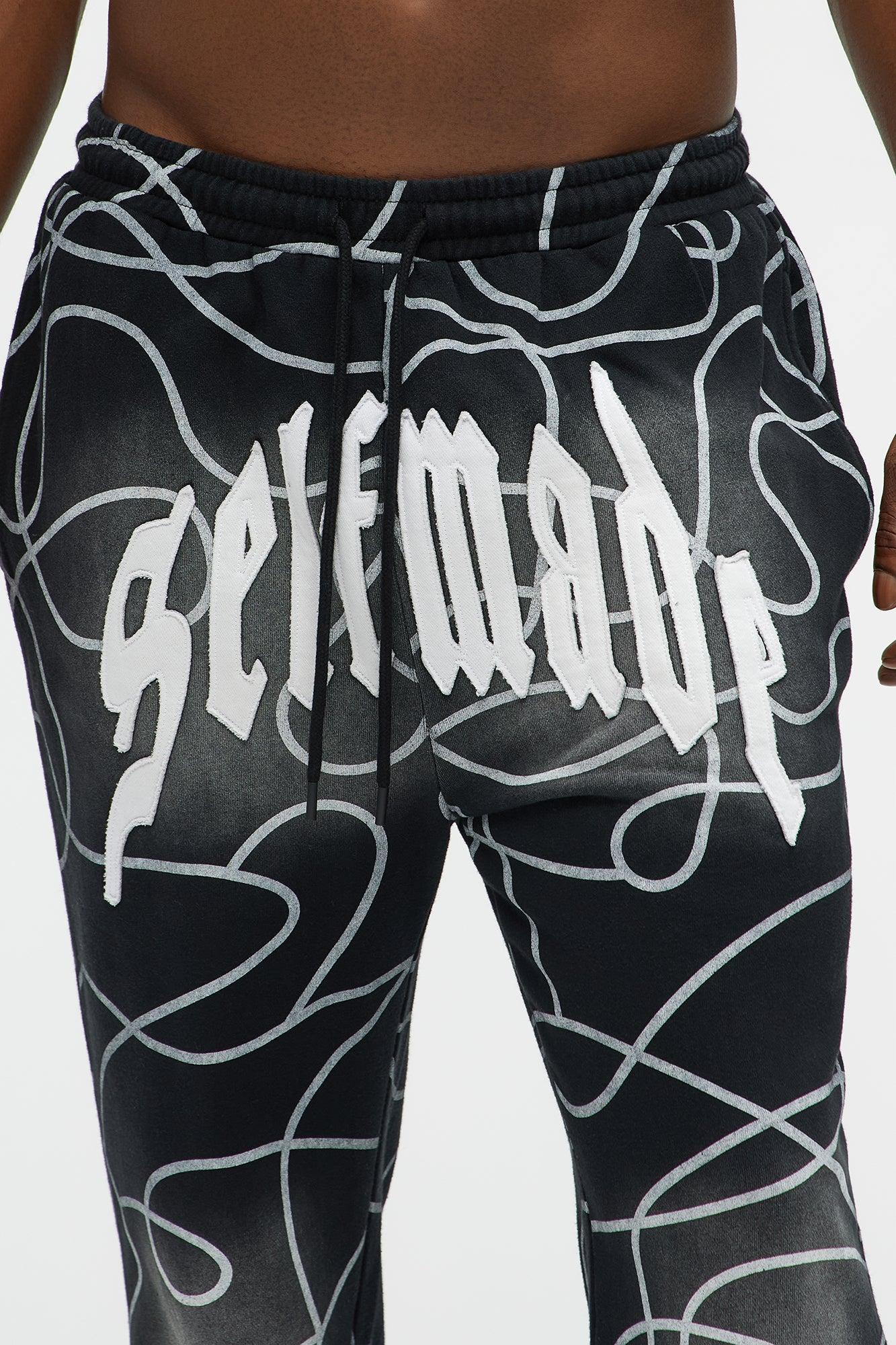 Tyson Selfmade Straight Sweatpants - Black Product Image