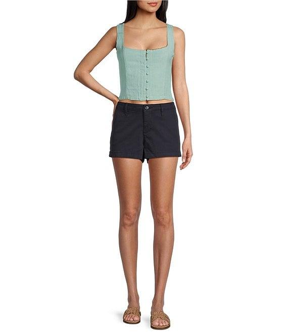 YMI Jeanswear Denim Trouser Shorts Product Image