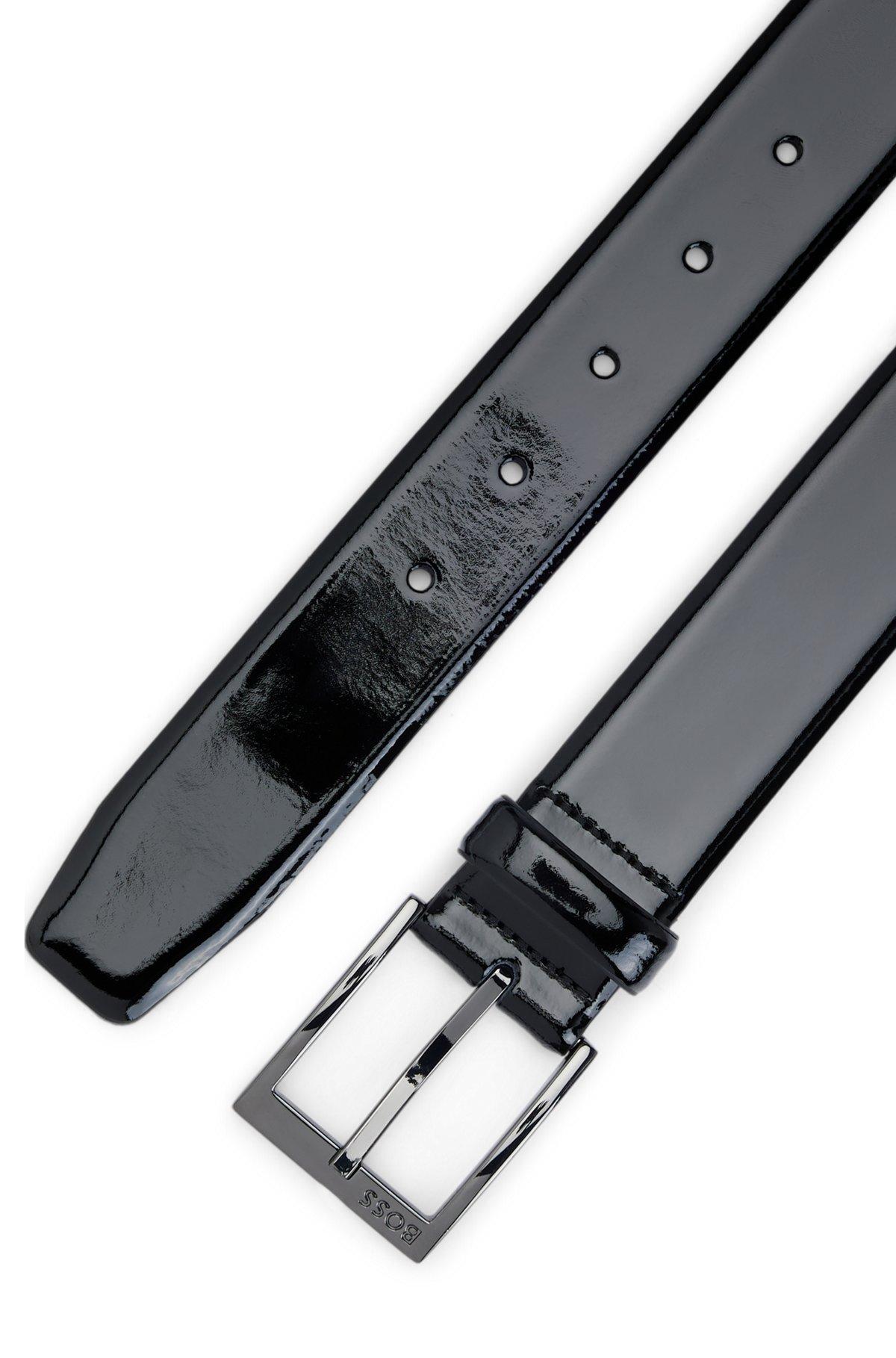 Branded-buckle belt made in Italy Product Image