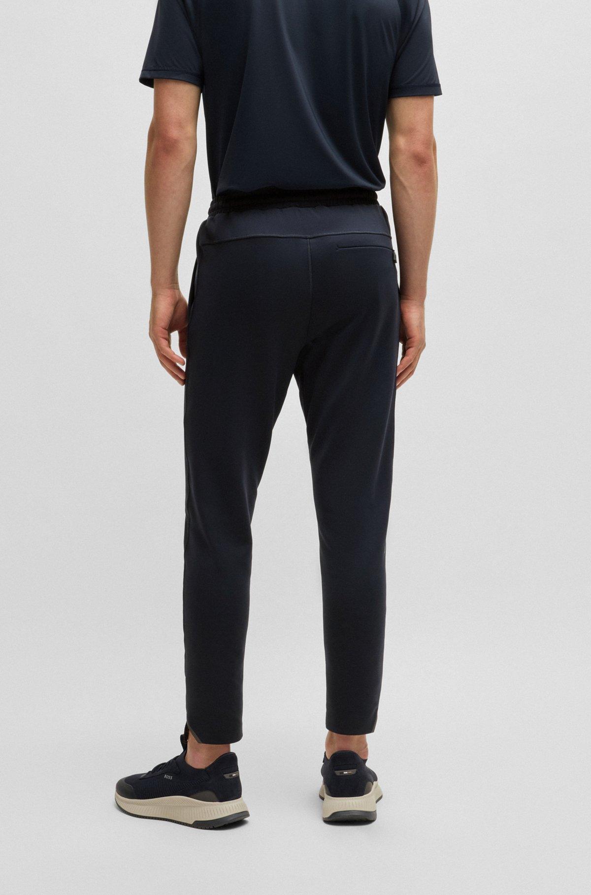 Active tracksuit bottoms in stretch fabric with moisture management Product Image