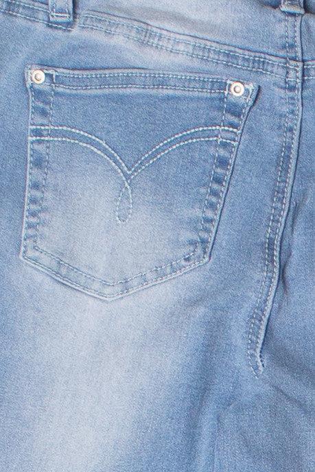 Mid Rise Flare Jeans Product Image