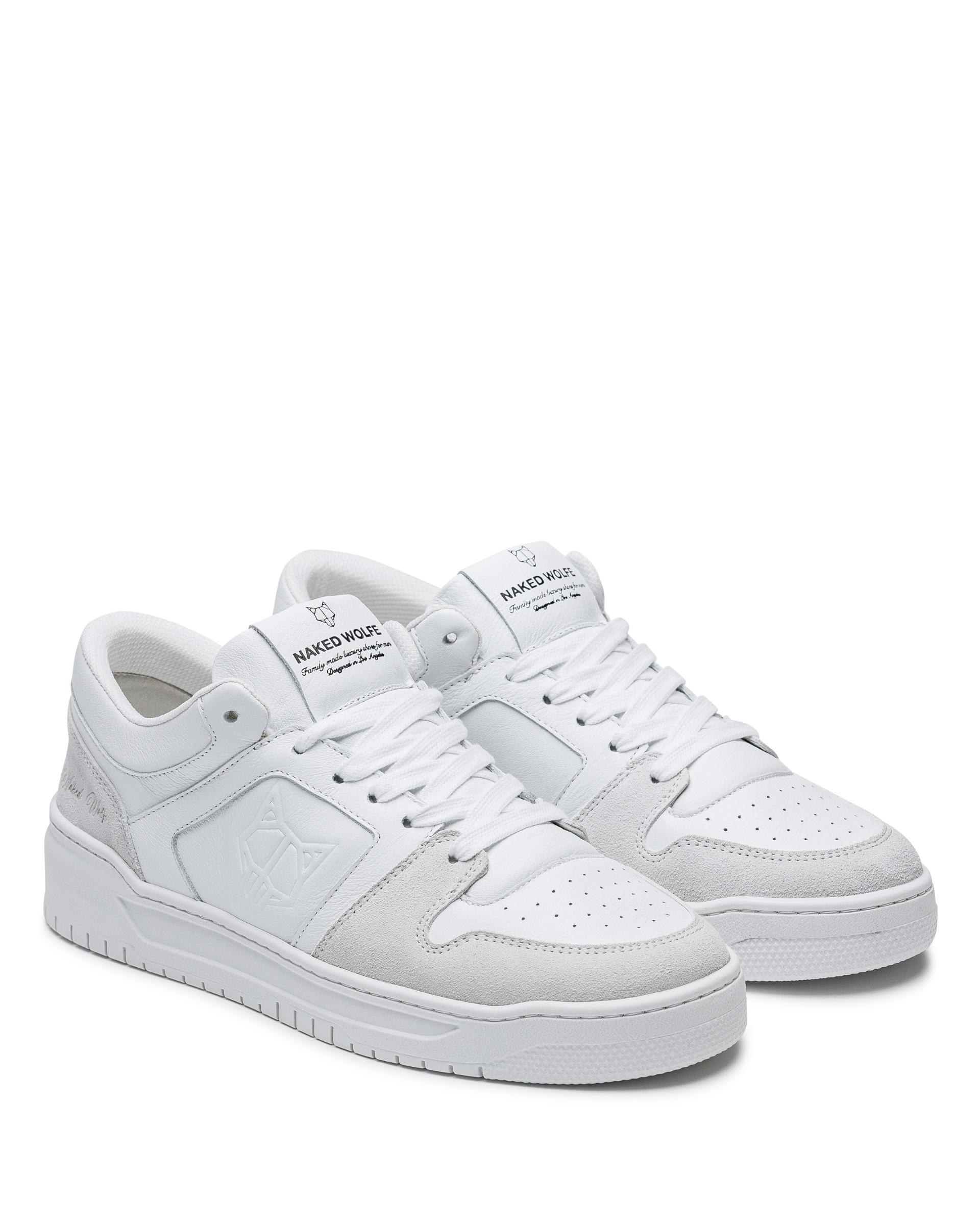 CM-01 White Suede/White Leather Product Image