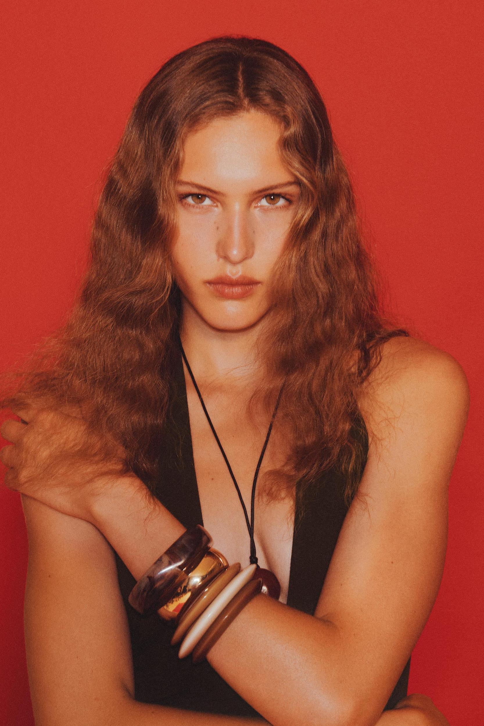 RUFFLED CHIFFON SHORT DRESS Product Image