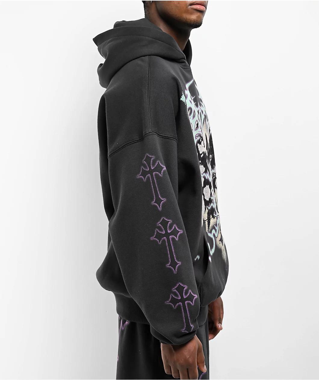 Vitriol Saint Charcoal Hoodie Product Image