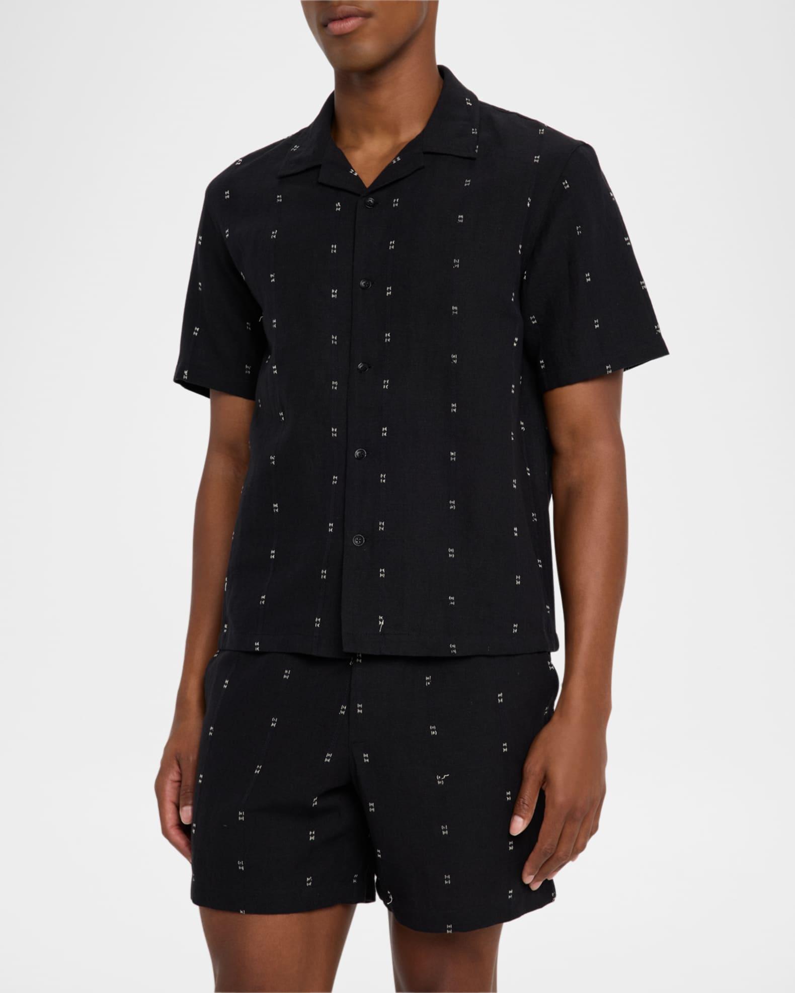 Men's Seersucker Camp Shirt Product Image