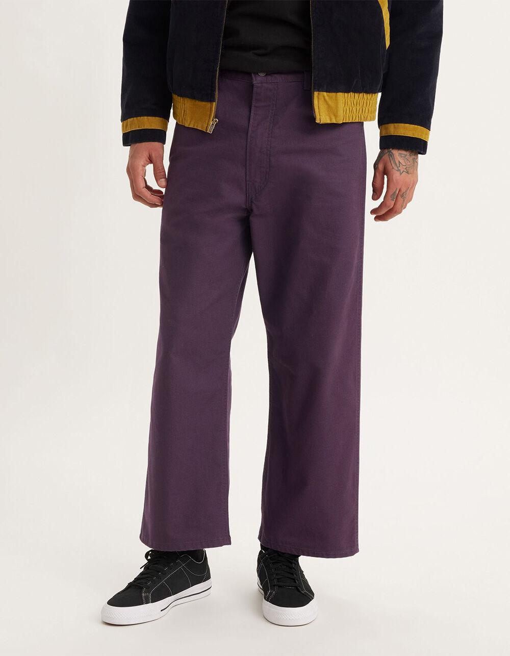 LEVI'S Skateboarding™ Mens Cropped Relaxed Carpenter Pants - NIGHT Product Image